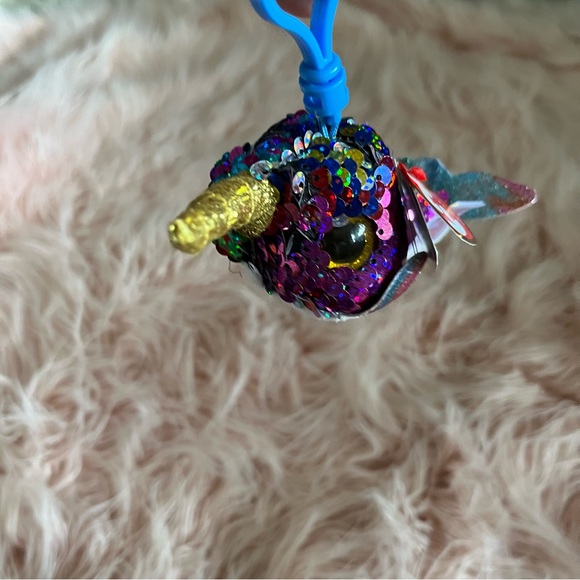 Ty “Calypso” flippables Limited Collection Norwal keychain - Picture 7 of 9